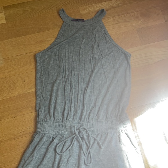 Jac Parker Mixology Stretchy Soft Gray Jumpsuit - Picture 2 of 4